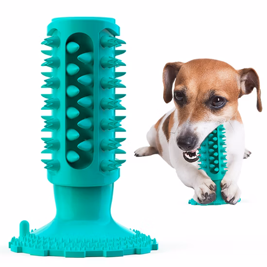 Brinquedo para cães Amazon Best Seller TPR para limpeza de dentes molares serrilhados para cães